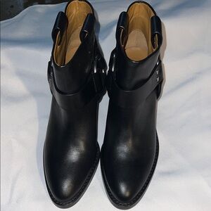 See By Chloe Black Ankle Boots Size 8 New Excellent Condition Comfortable